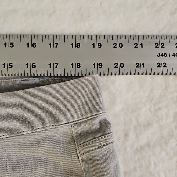 J. Jill Denim High Rise Cropped Pull On Jeans Womens Size 18 P Petite Light Gray - Picture 5 of 11